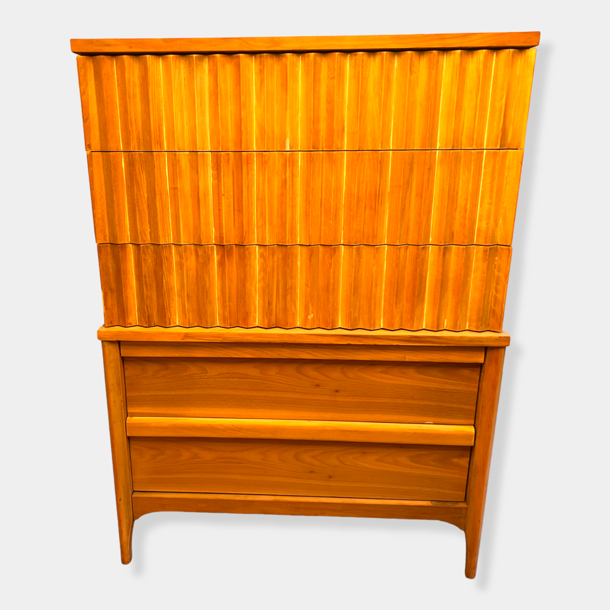 Mid Century "Raw" Reimagined Dresser