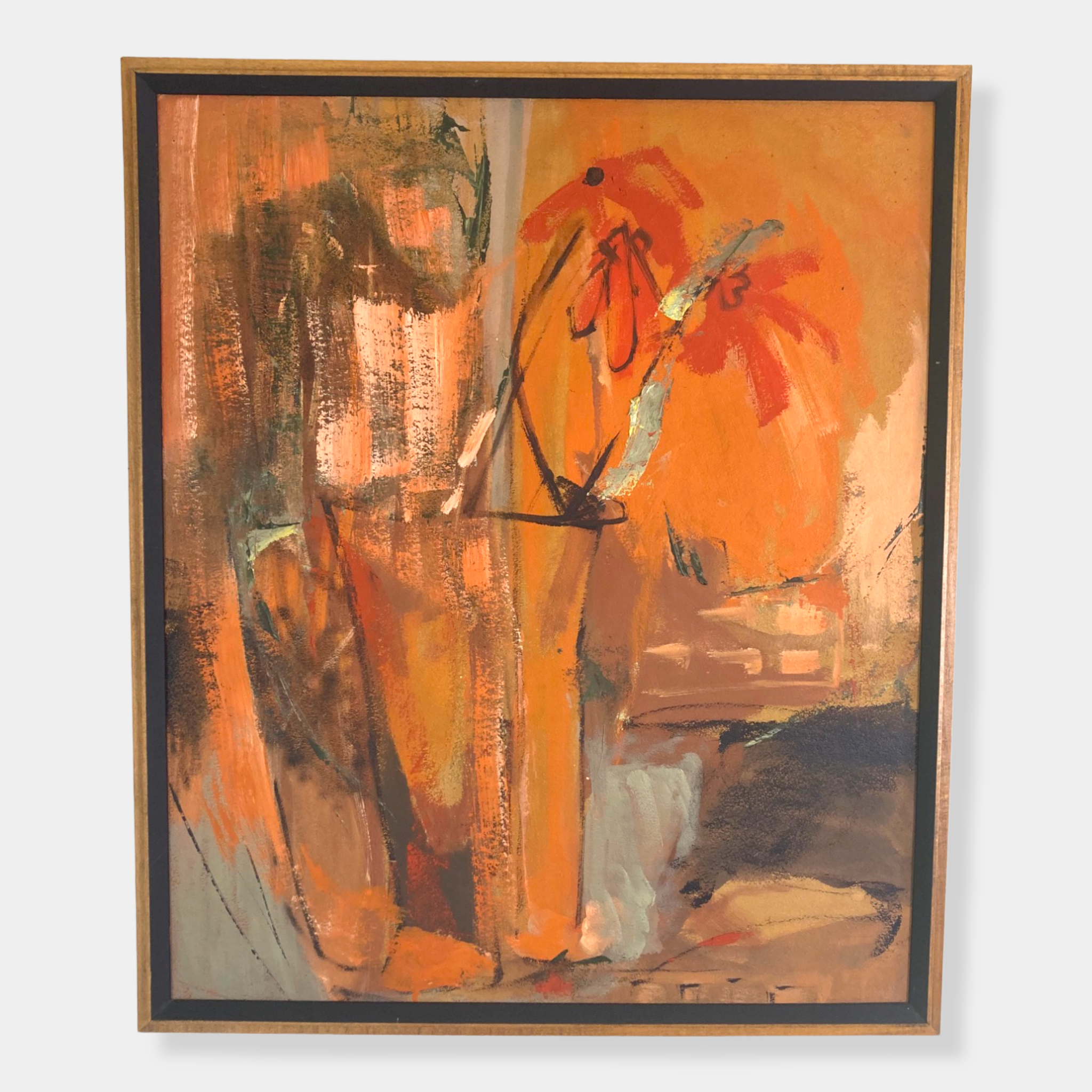 Mid Century Original Painting