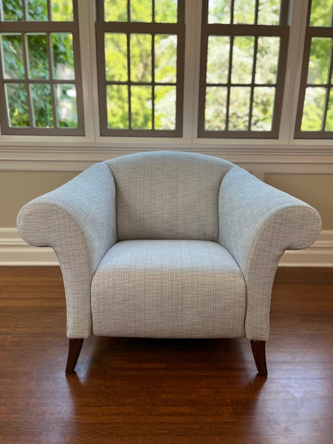 Vintage, One of a Kind Pair of Italian Art Deco Chairs - completely reimagined!