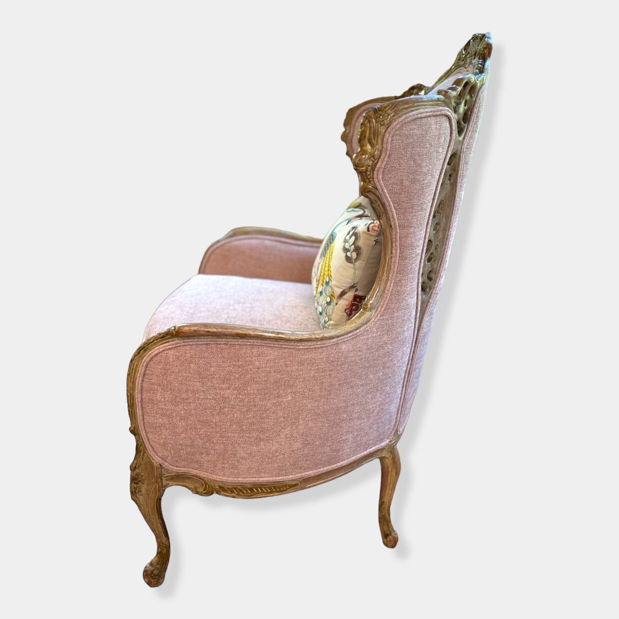 Transformed Antique Wingchair