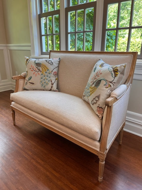 Reimagined French Vintage Style Settee