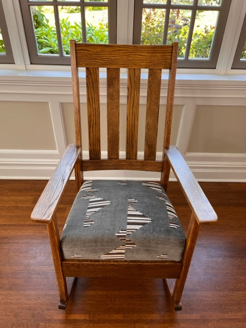 Rocker: Antique Arts and Crafts.