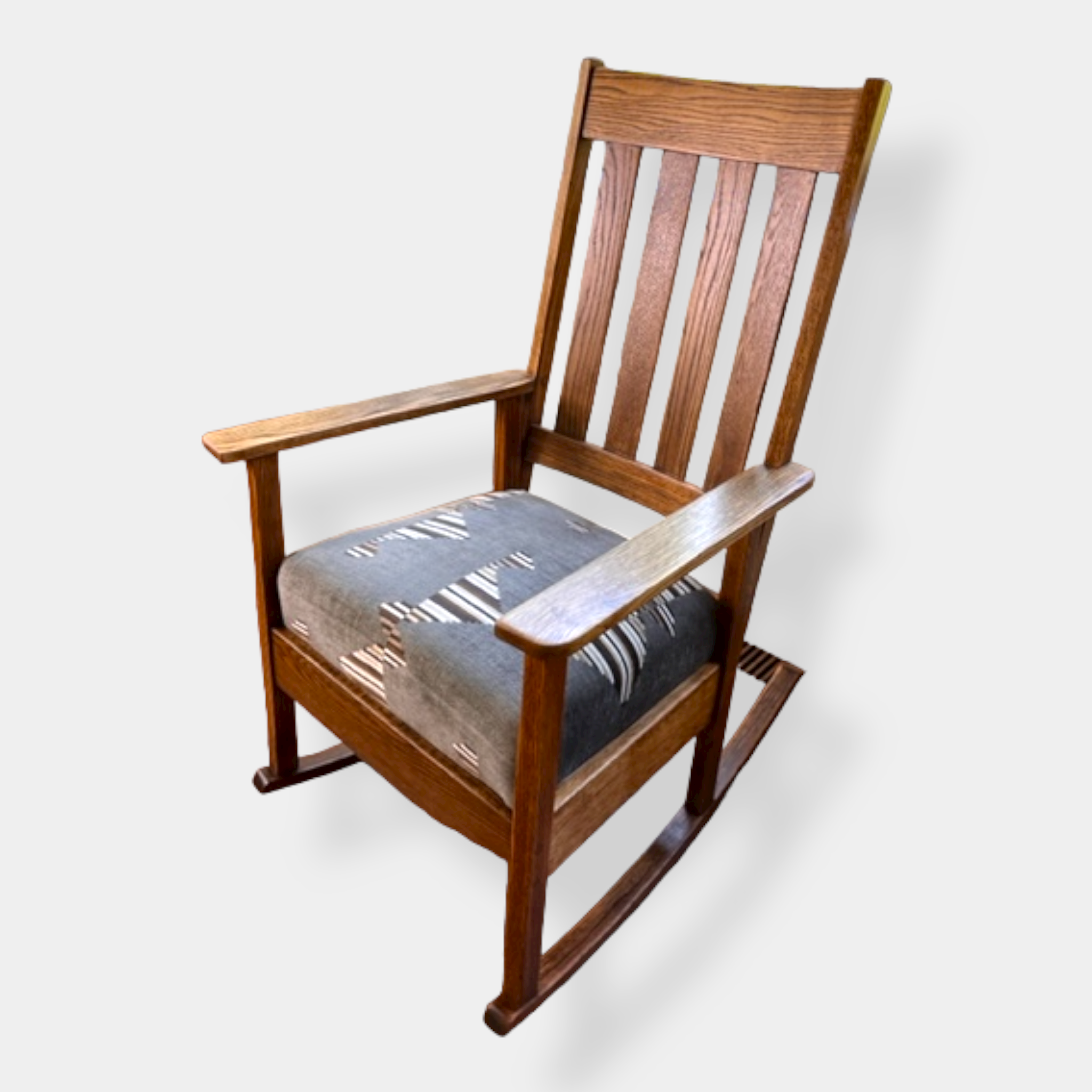 Rocker: Antique Arts and Crafts.