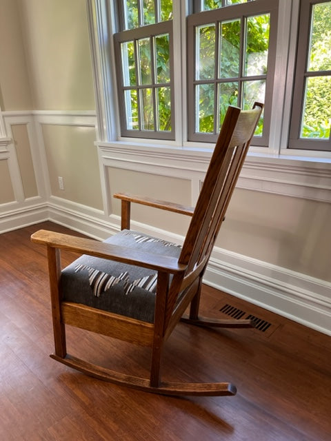 Rocker: Antique Arts and Crafts.