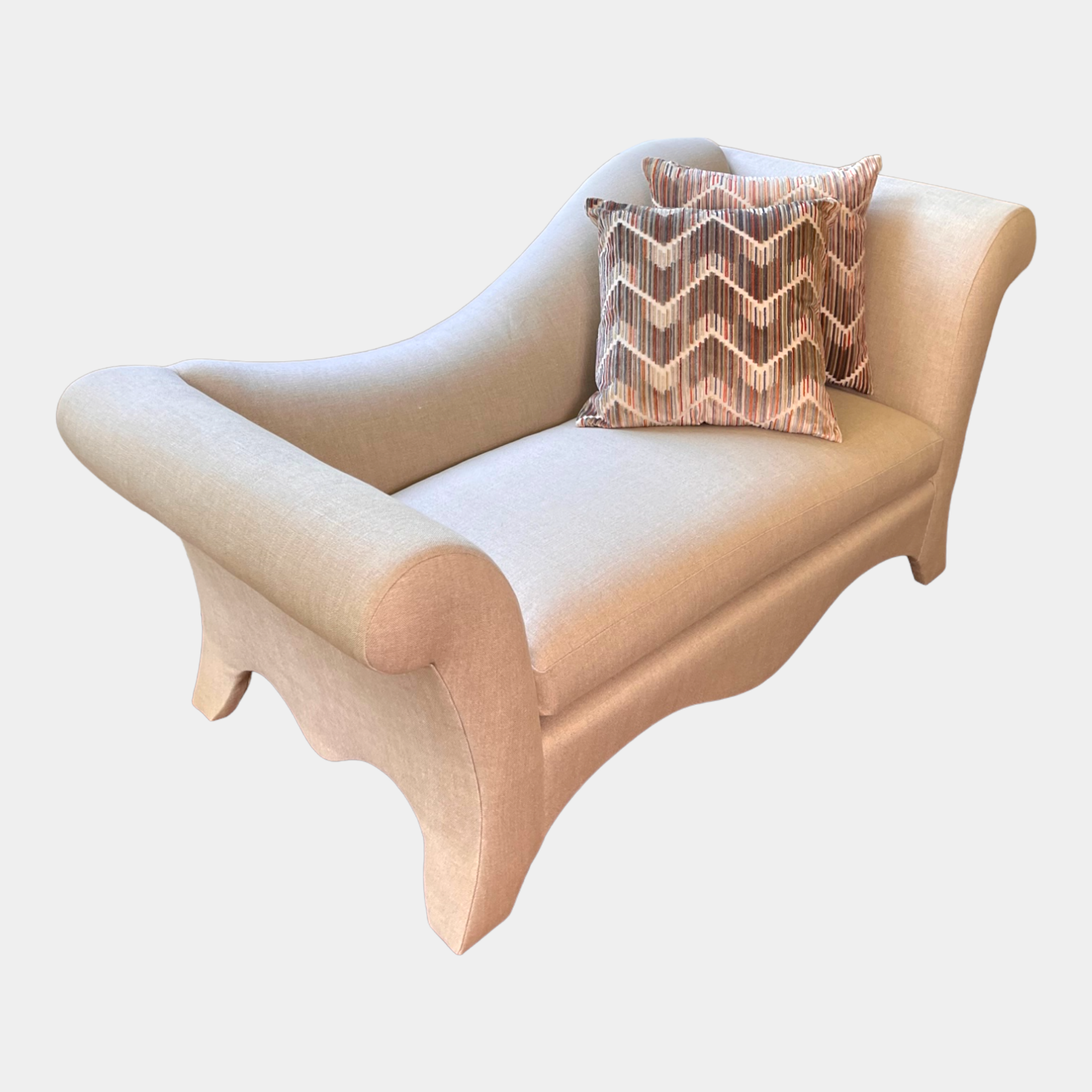 Luxurious Statement Chaise