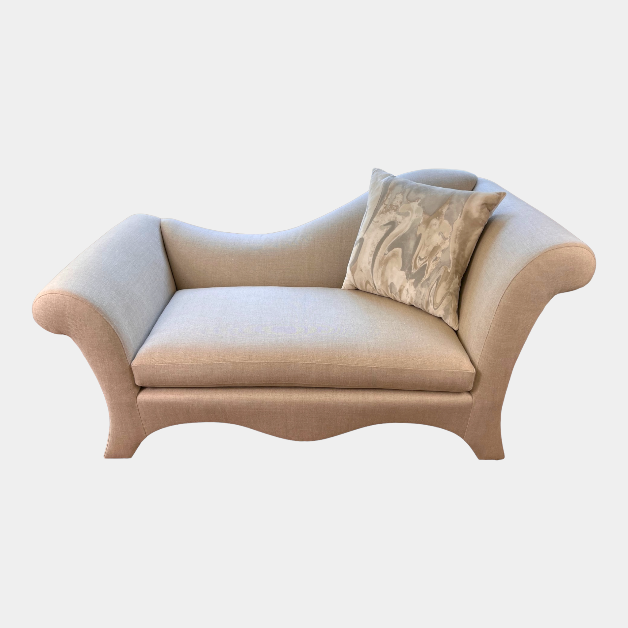 Luxurious Statement Chaise