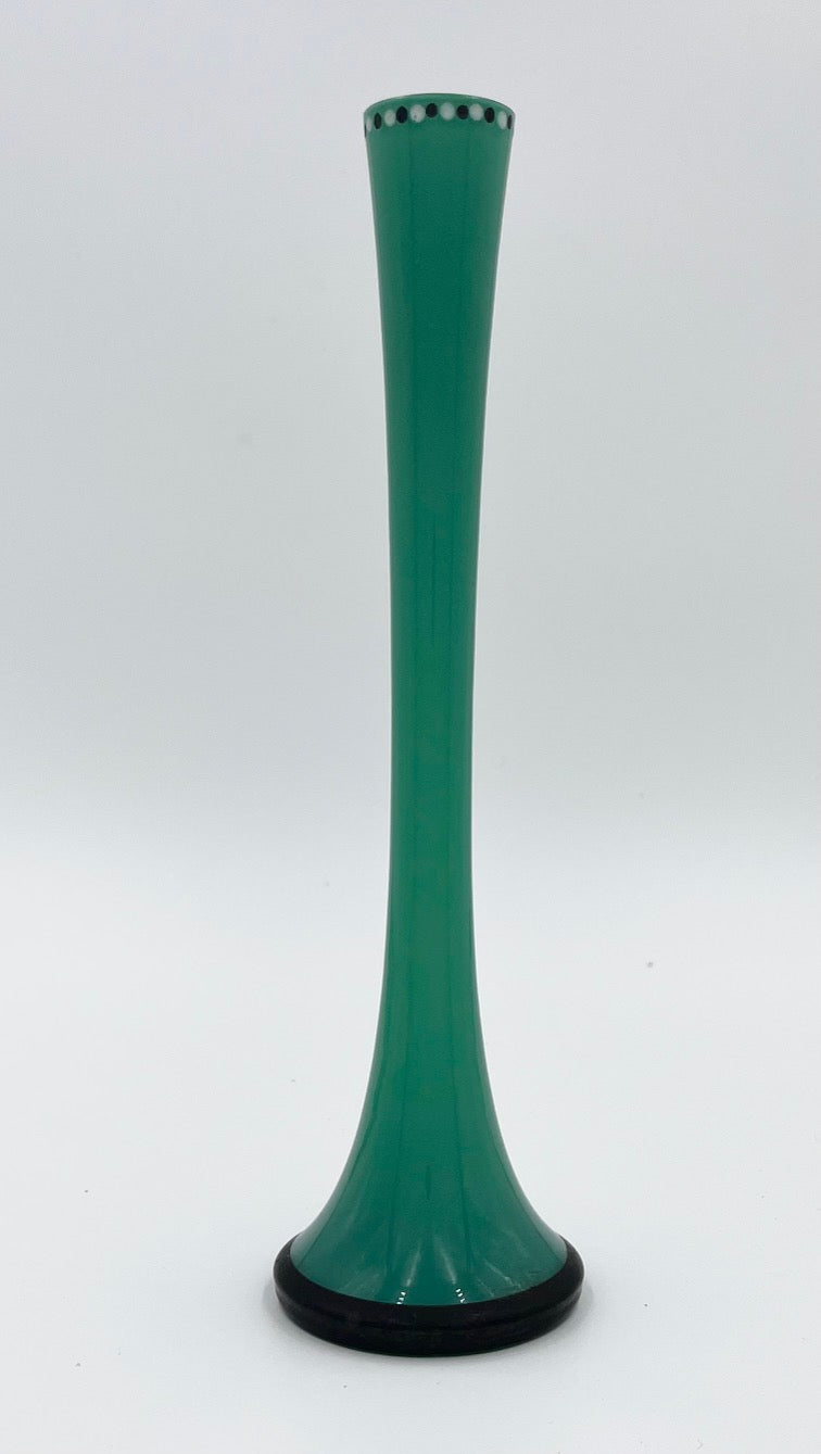 Vintage Austrian Hand Painted Bud Vase