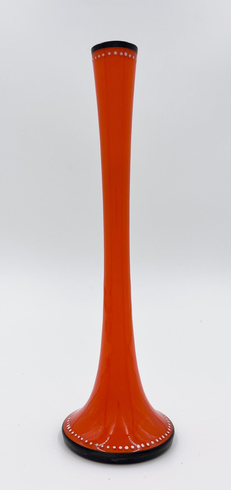 Vintage Austrian Hand Painted Bud Vase