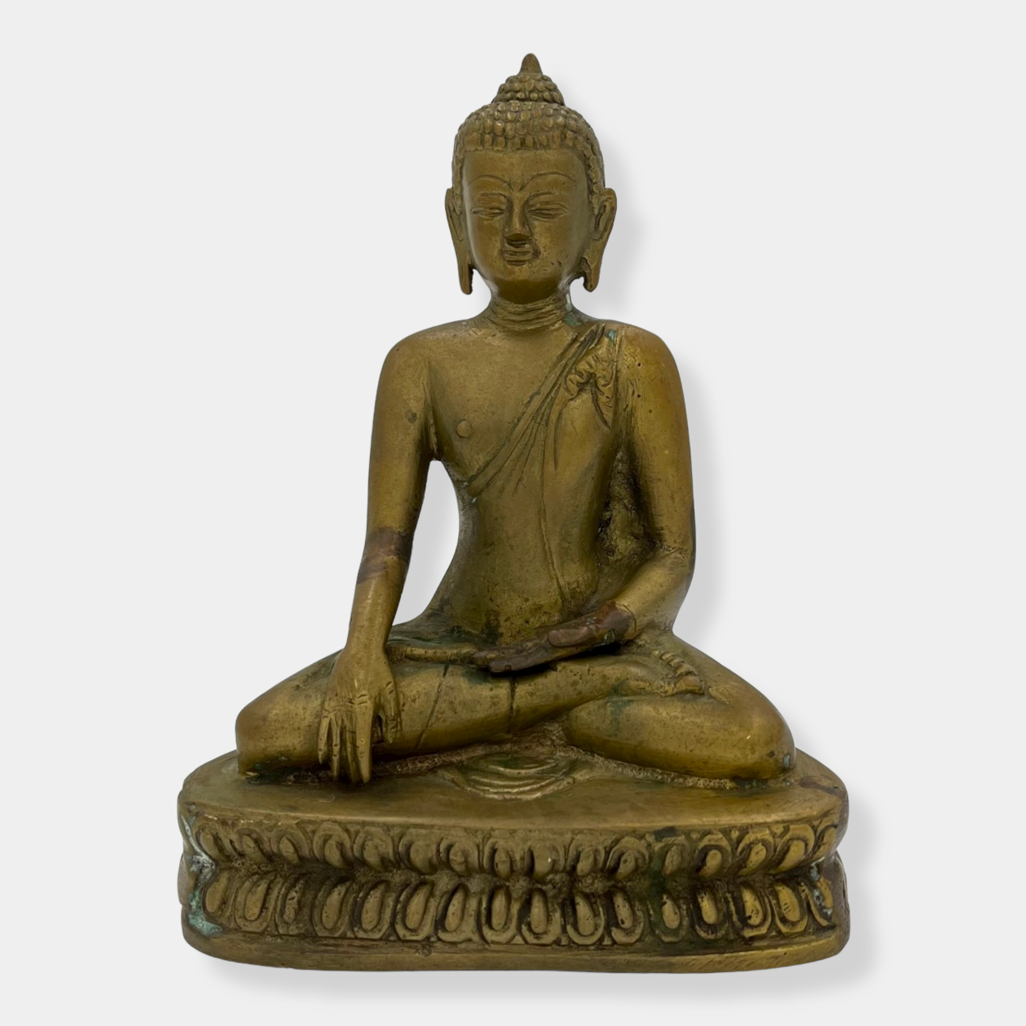 Gorgeous Pair of Aged Buddhas
