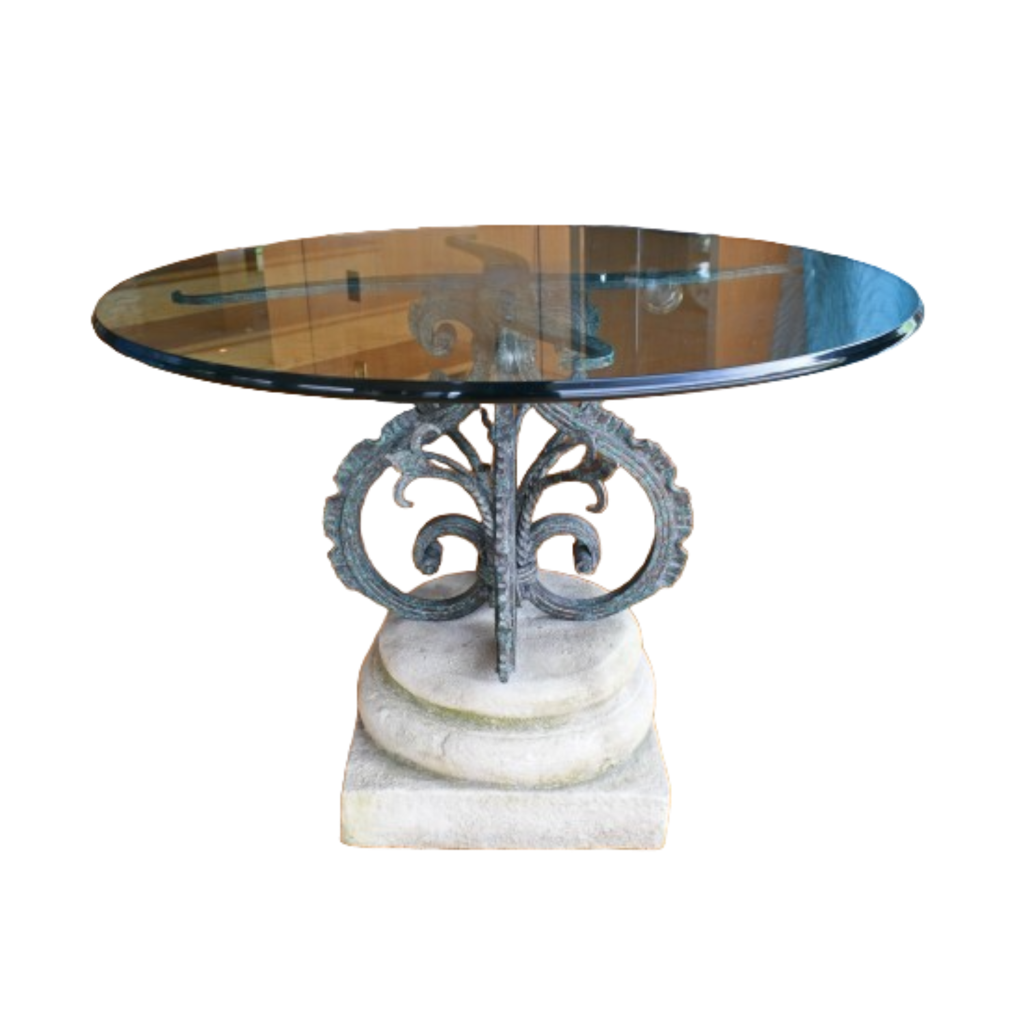 Gorgeous Vintage Pedestal Table