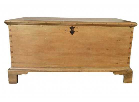 Customize now! Antique Refinished Pine Chest
