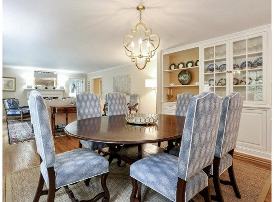 Coming Soon! Stunning Antique Round Dining Table with Leaf