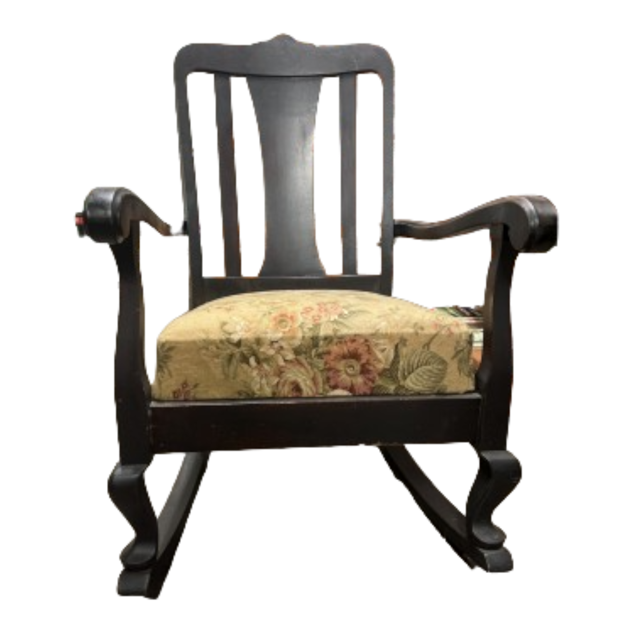 Customize now! Antique Oak Rocker