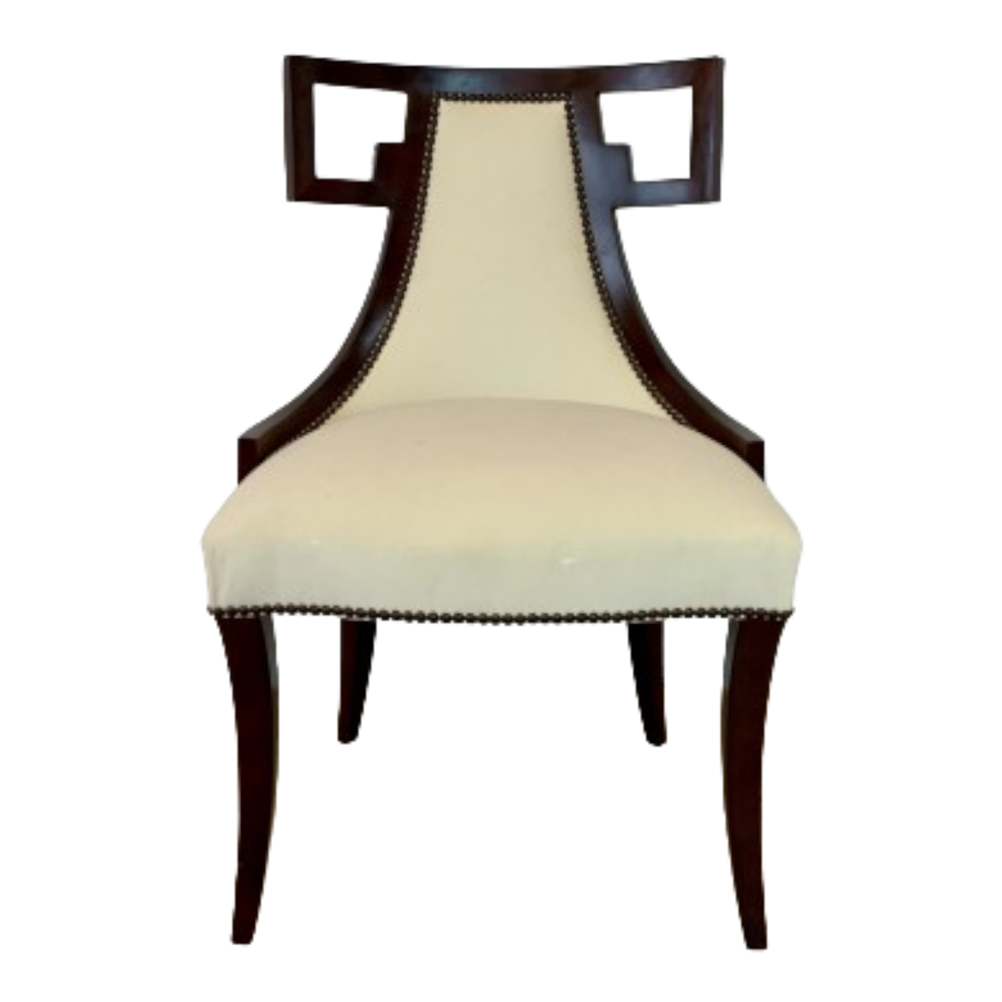 Coming Soon! Greek Key Baker Chair