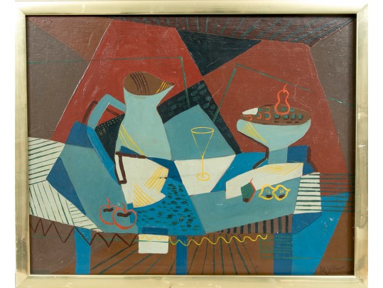 Coming Soon! Mid-Century Cubist Painting