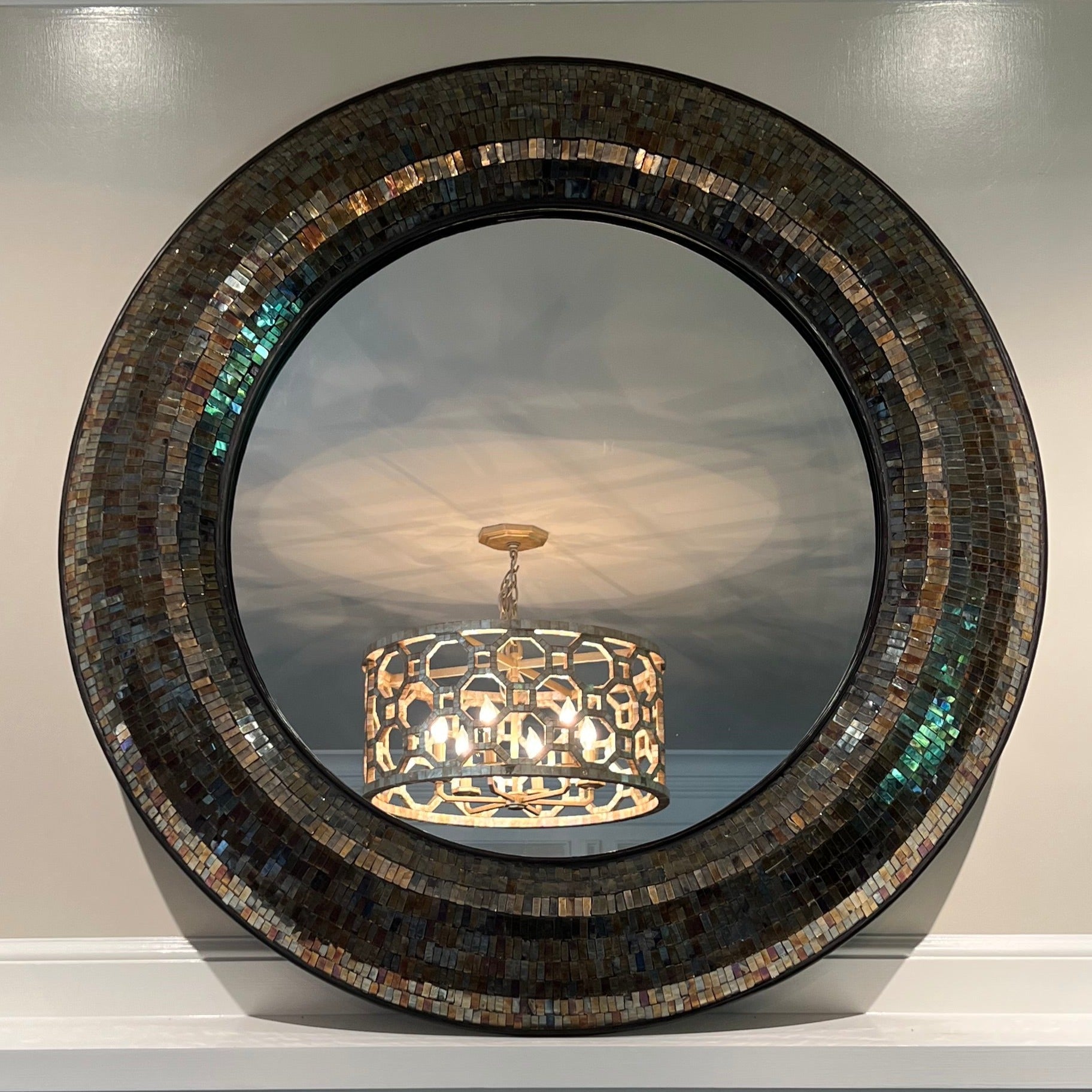 Glamorous Statement Mirror