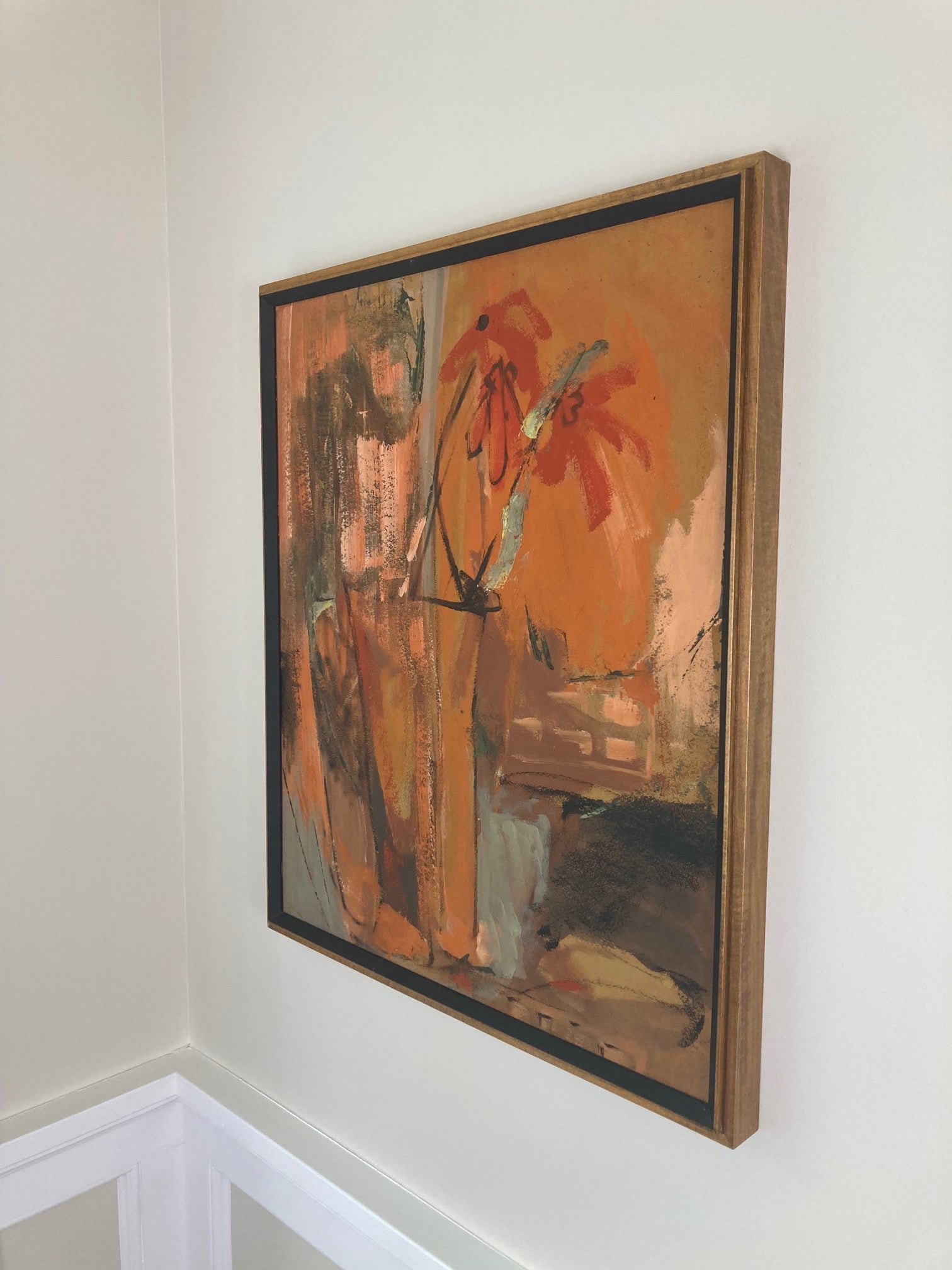 Mid Century Original Painting