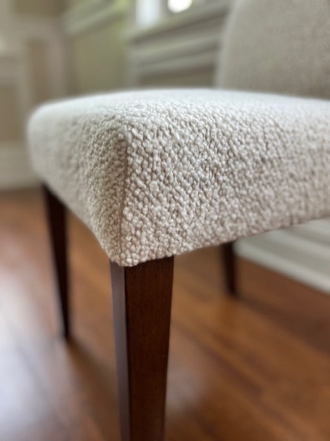 Updated Vanity Chair - Pierre Frey Boucle