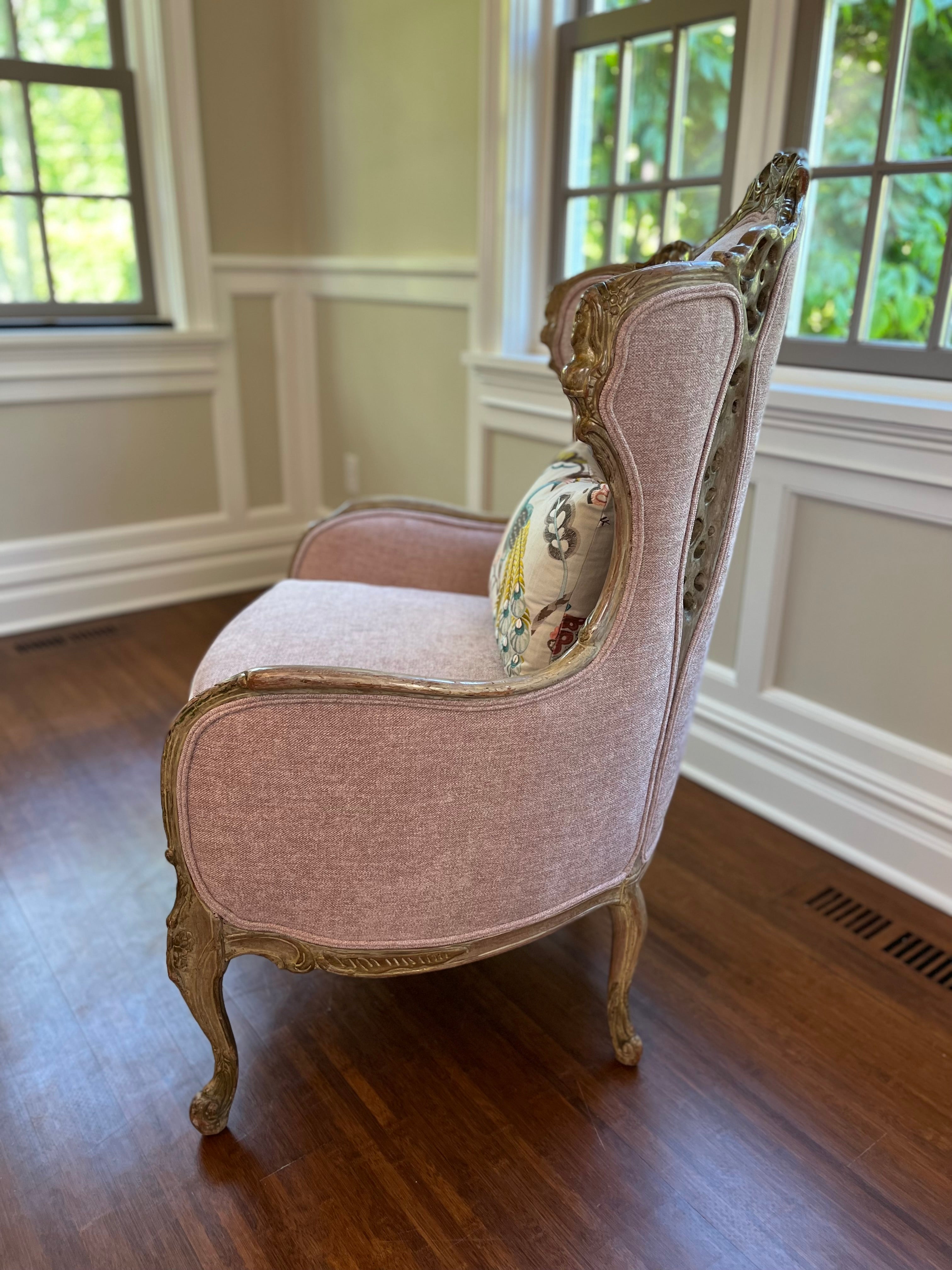 Transformed Antique Wingchair