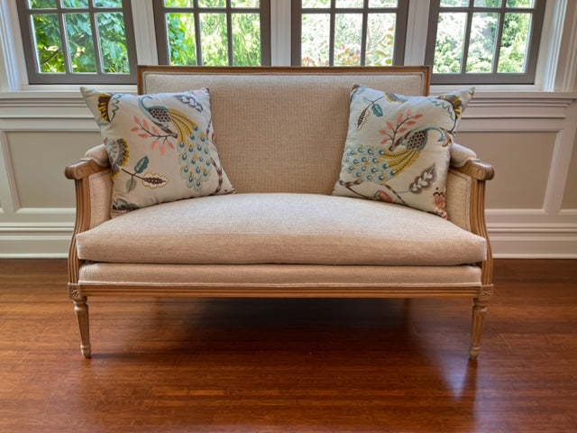 Reimagined French Vintage Style Settee