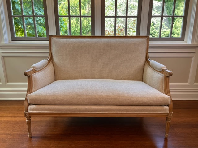 Reimagined French Vintage Style Settee