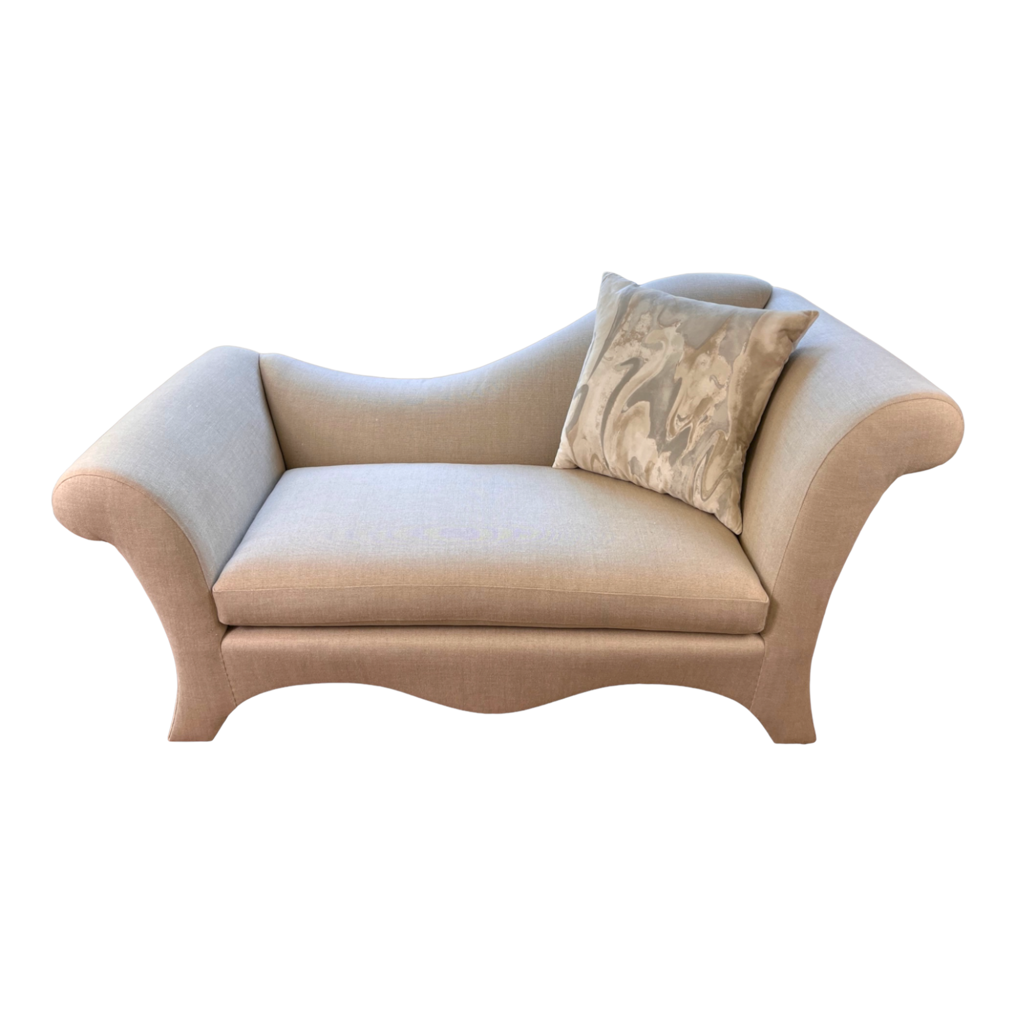 Luxurious Statement Chaise