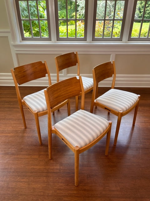 Mid-Century Restored and Renewed Dining Chairs