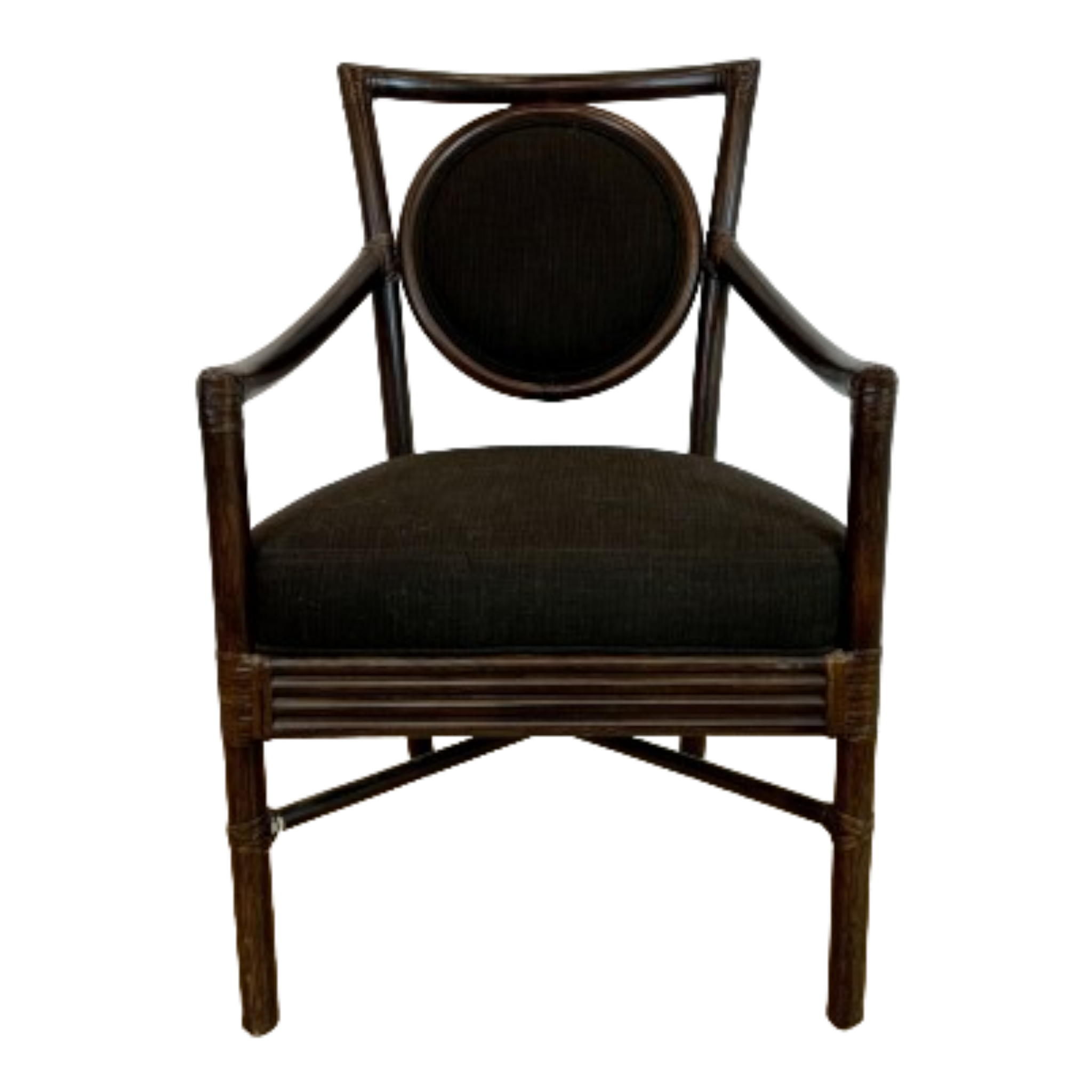 Coming Soon! Rattan Accent Chair by McGuire