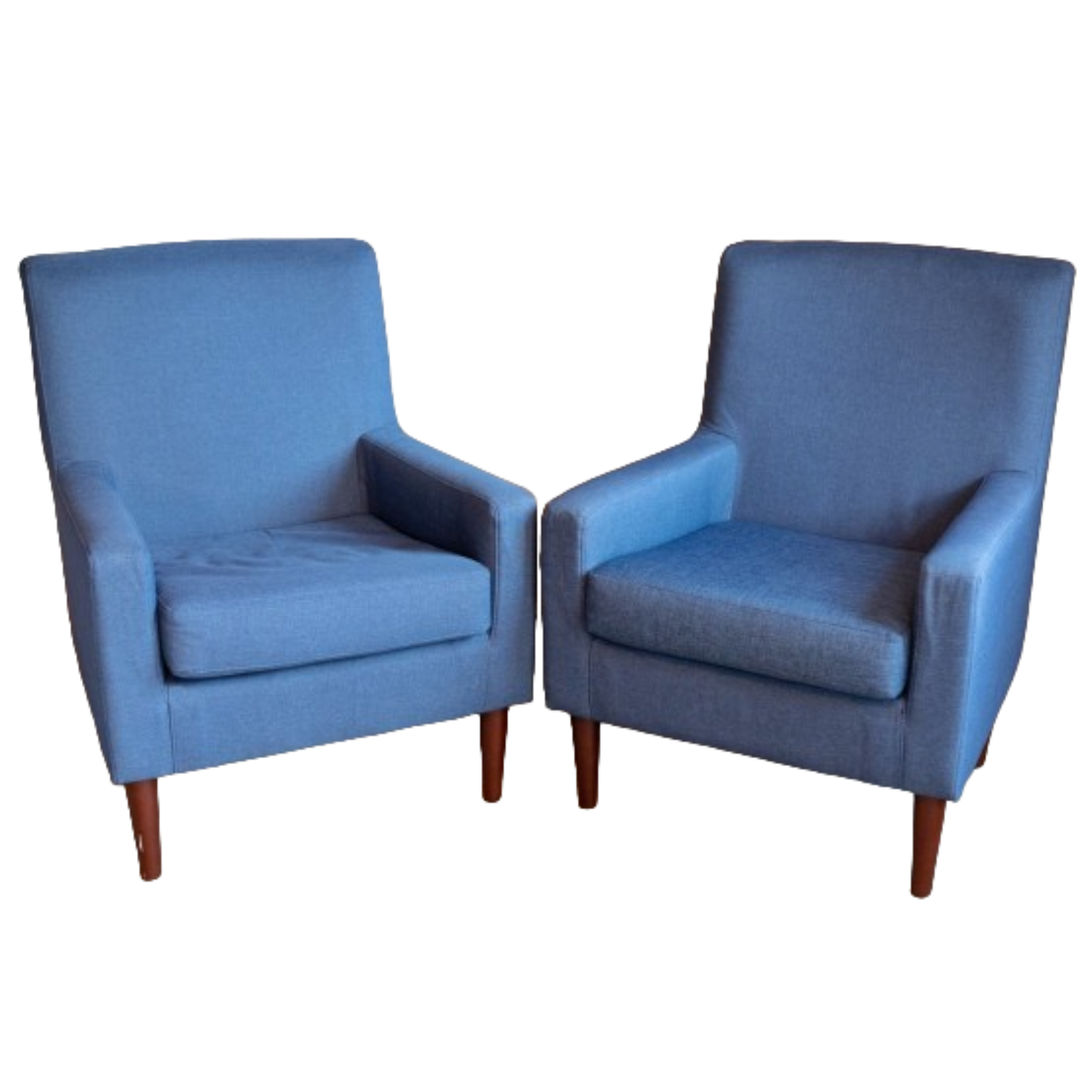 Customize Now! Mid-Century Styled Club Chairs