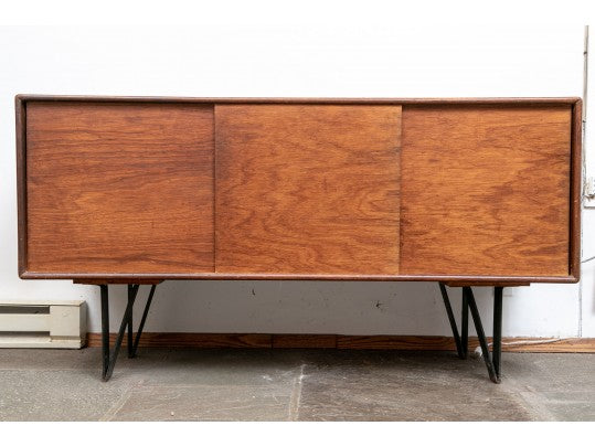 Coming Soon! Mid Century Modern Credenza Cabinet In cue for restoration