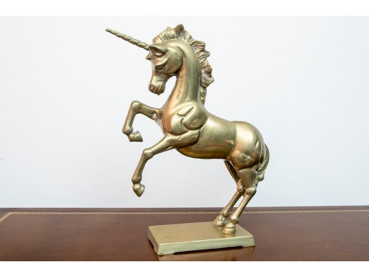 Coming Soon! Mid Century Brass Unicorn