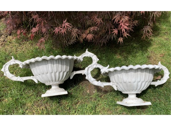 Vintage Cast Iron Planters