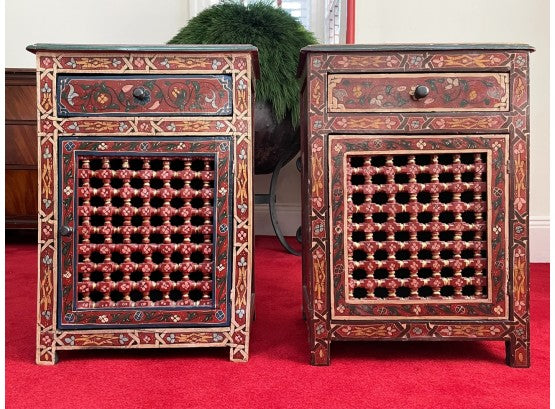 Coming Soon! Vintage Chinese Painted End Tables